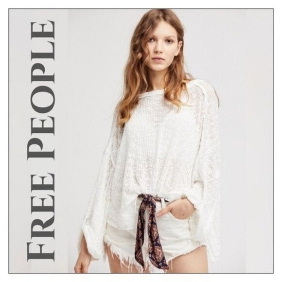 We The Free White Island Girl Hacci Top - Picture 2 of 8